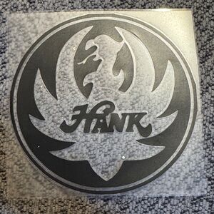 Hank Logo Sticker